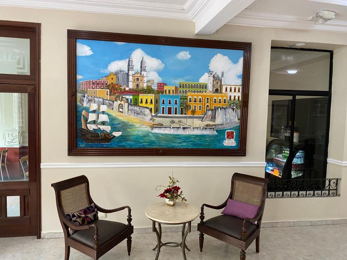 Hotel Lopez Кампече Екстериор снимка